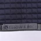 Saddle Pad Bucas Show-Line Dark Blue-Grey