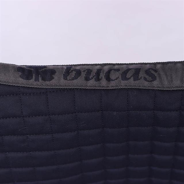 Saddle Pad Bucas Show-Line Dark Blue-Grey