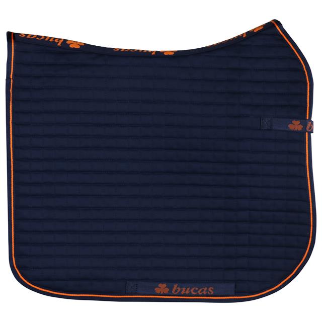 Saddle Pad Bucas Therapy Dark Blue-Orange