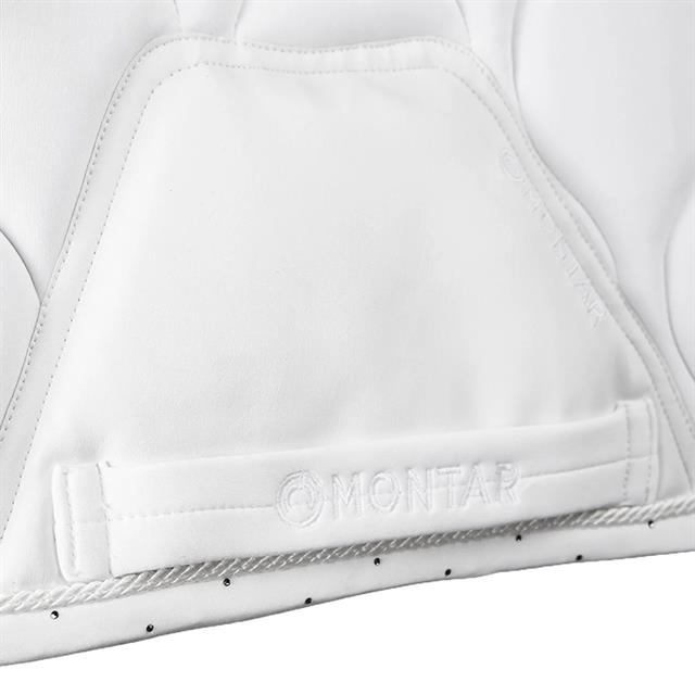 Saddle Pad Crystal Dressage Montar MOFlow White
