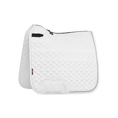 Saddle Pad Crystal Suede LeMieux White