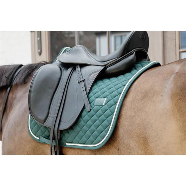Saddle Pad Diamond Rope Dressage Kentucky Green