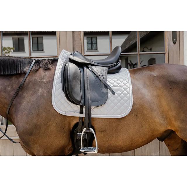 Saddle Pad Diamond Rope Dressage Kentucky Grey