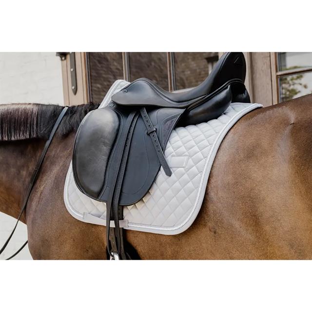Saddle Pad Diamond Rope Dressage Kentucky Grey