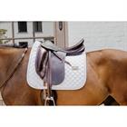 Saddle Pad Diamond Rope Dressage Kentucky White