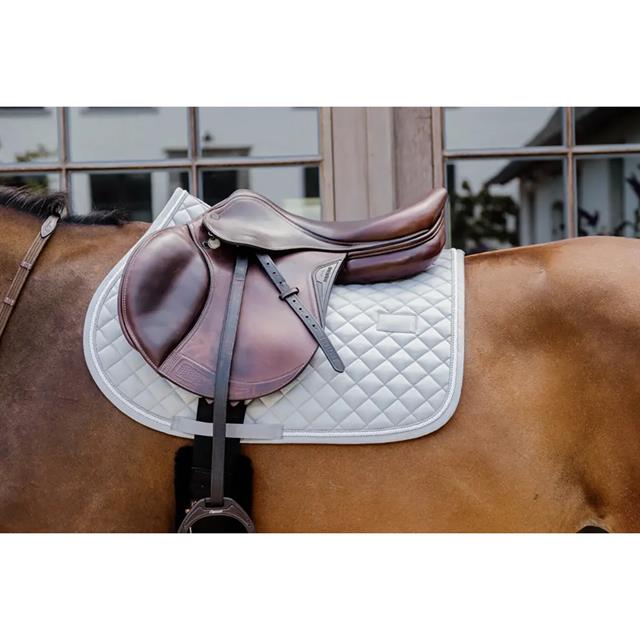 Saddle Pad Diamond Rope Jumping Kentucky Grey