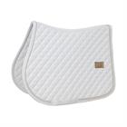 Saddle Pad Diamond Rope Jumping Kentucky White