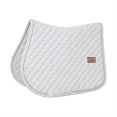 Saddle Pad Diamond Rope Jumping Kentucky White