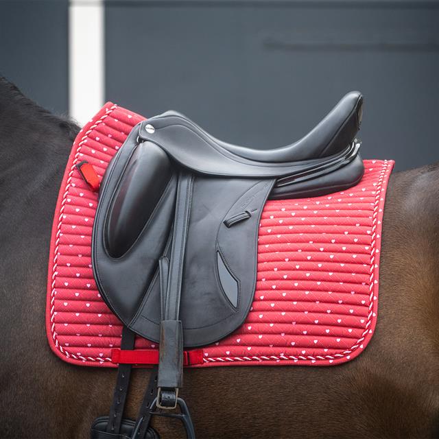 Saddle Pad Dressage Epplejeck EJValentine Red