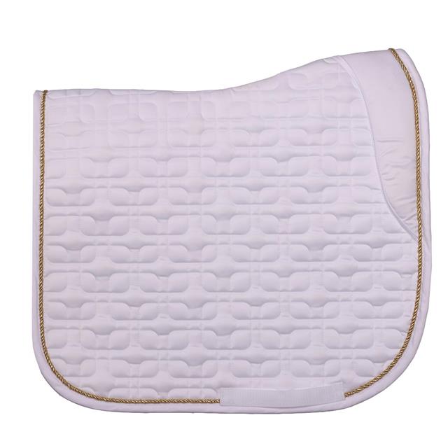 Saddle Pad Edgehill Horsegear White-Gold