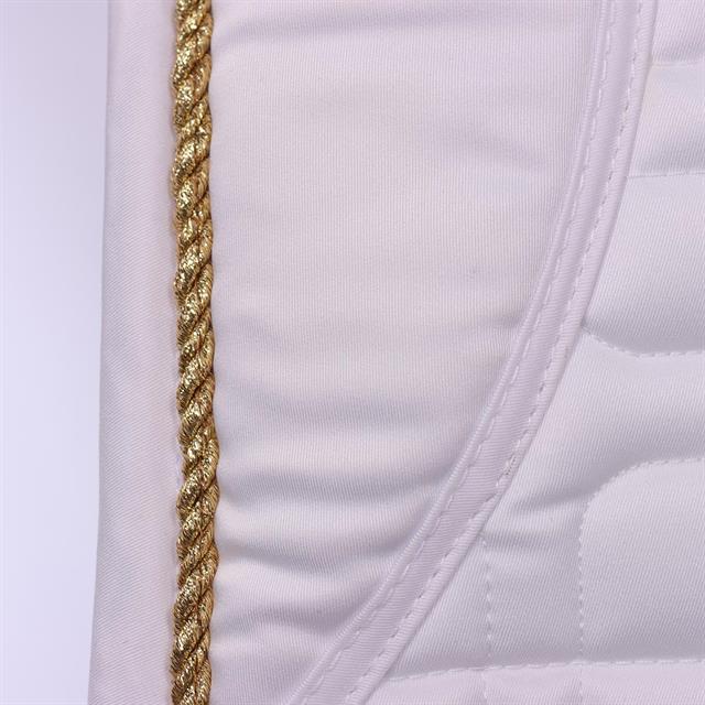 Saddle Pad Edgehill Horsegear White-Gold