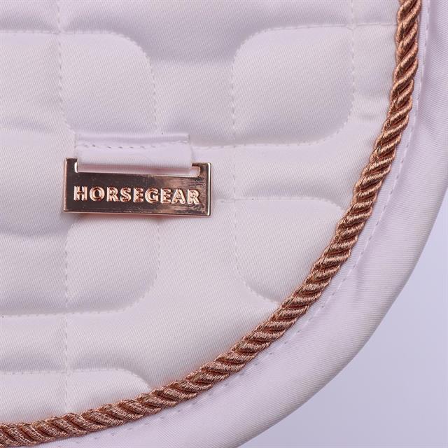 Saddle Pad Edgehill Horsegear White-Pink
