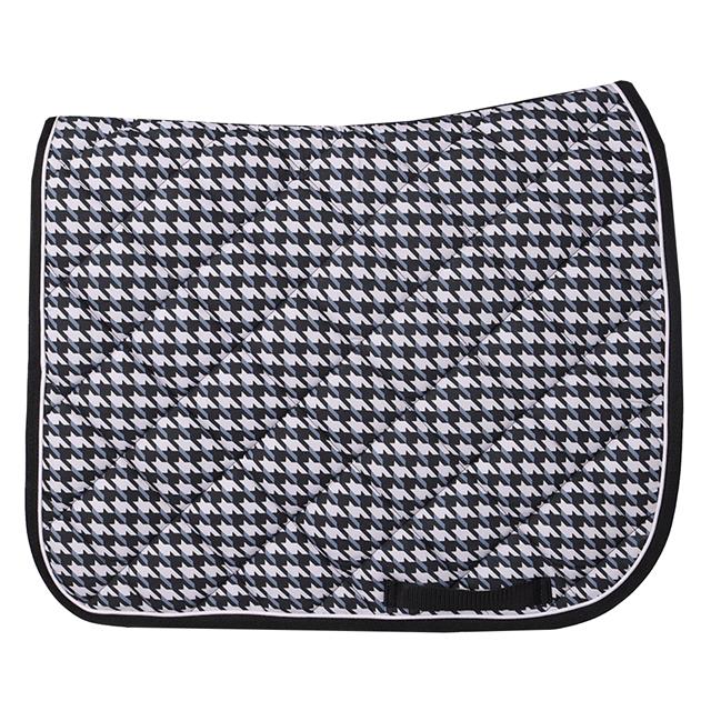 Saddle Pad Epplejeck EJPied De Poule Black-White