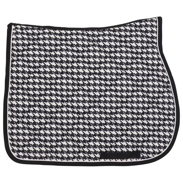 Saddle Pad Epplejeck EJPied De Poule Black-White