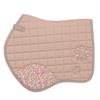 Saddle Pad Equestrian Flowers Epplejeck Beige