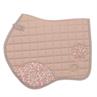 Saddle Pad Equestrian Flowers Epplejeck Beige