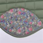 Saddle Pad Equestrian Flowers Epplejeck Green