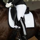 Saddle Pad Equestrian Stockholm Modern White Black Edition White-Black