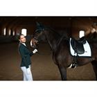 Saddle Pad Equestrian Stockholm Modern White Dramatic Monday White-Green