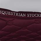 Saddle Pad Equestrian Stockholm Purple White Edge Purple