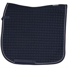 Saddle Pad Eskadron Cotton Classic Silver Dark Blue