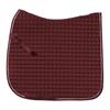 Saddle Pad Eskadron Cotton Classic Silver Dark Red