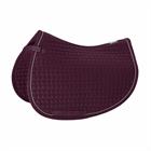 Saddle Pad Eskadron Cotton Classic Silver Dark Red