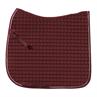 Saddle Pad Eskadron Cotton Classic Silver Dark Red