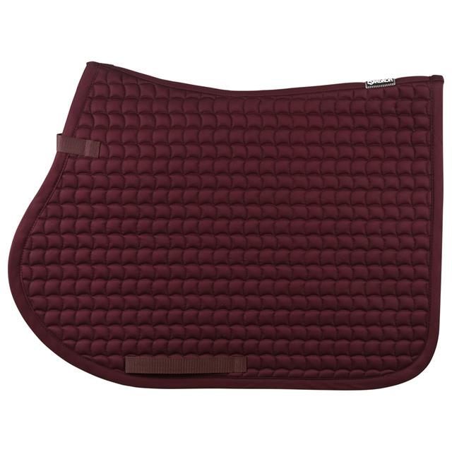Saddle Pad Eskadron Cotton Uni Dark Red