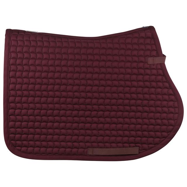 Saddle Pad Eskadron Cotton Uni Dark Red