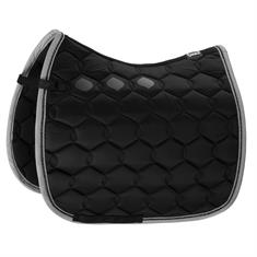 Saddle Pad Eskadron Glossy Wave Contrast Black