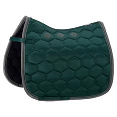 Saddle Pad Eskadron Glossy Wave Contrast Dark Green