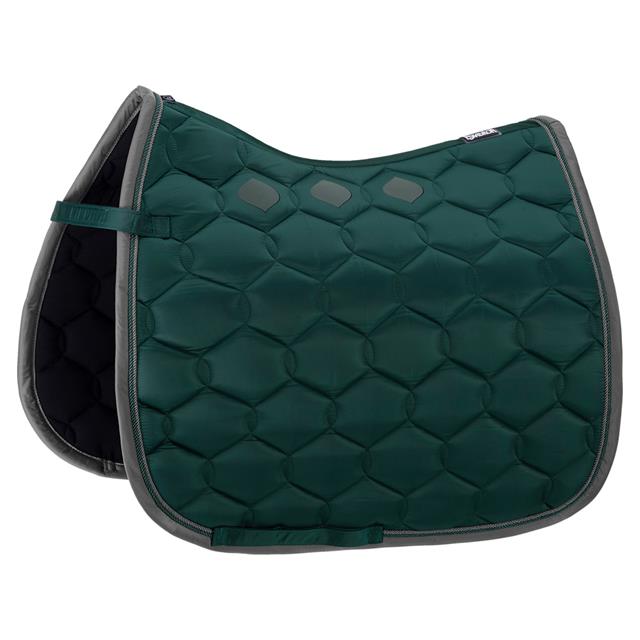 Saddle Pad Eskadron Glossy Wave Contrast Dark Green