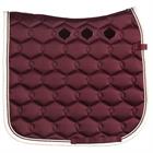 Saddle Pad Eskadron Glossy Wave Contrast Dark Red