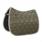 Saddle Pad Eskadron Glossy Wave Contrast Green