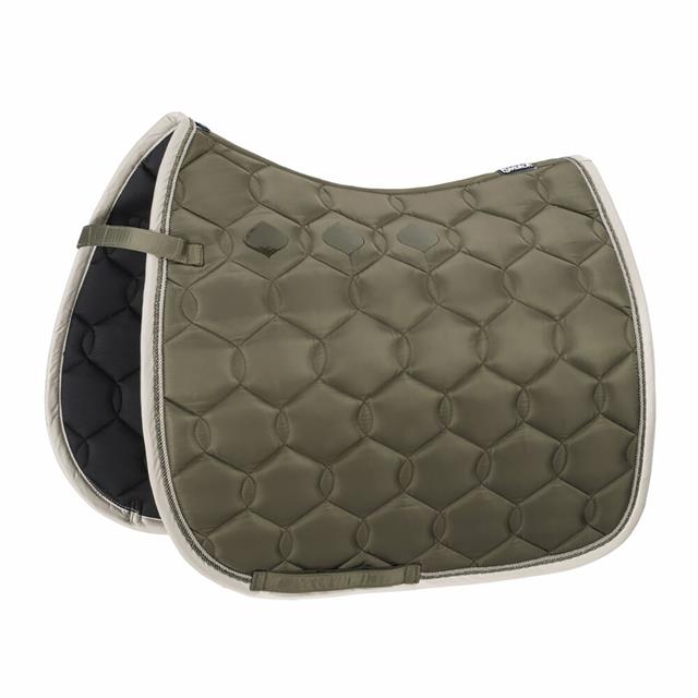 Saddle Pad Eskadron Glossy Wave Contrast Green