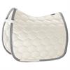 Saddle Pad Eskadron Glossy Wave Contrast Off White