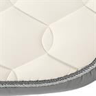 Saddle Pad Eskadron Glossy Wave Contrast Off White