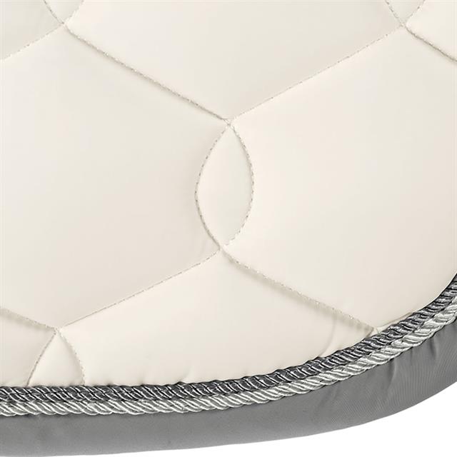 Saddle Pad Eskadron Glossy Wave Contrast Off White
