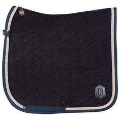 Saddle Pad Eskadron Heritage Velvet Emblem Dark Blue