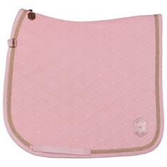 Saddle Pad Eskadron Heritage Velvet Emblem Light Pink