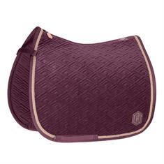 Saddle Pad Eskadron Heritage Velvet Emblem Purple