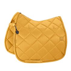 Saddle Pad Eskadron Platinum Glossy Bit Dressage Yellow