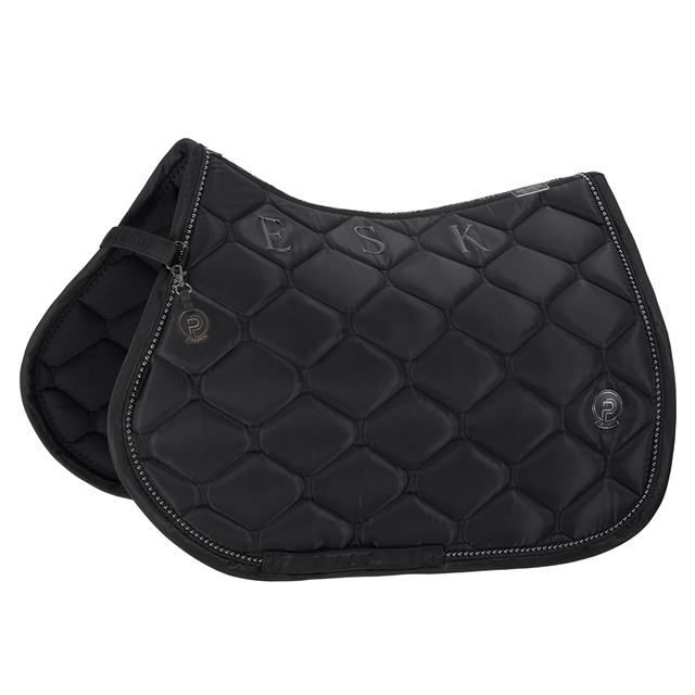 Saddle Pad Eskadron Platinum Highgloss Pearls All Purpose Black