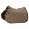 Saddle Pad Eskadron Platinum Highgloss Pearls All Purpose Light Brown