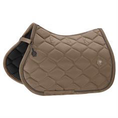 Saddle Pad Eskadron Platinum Highgloss Pearls All Purpose Light Brown