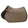 Saddle Pad Eskadron Platinum Highgloss Pearls All Purpose Light Brown