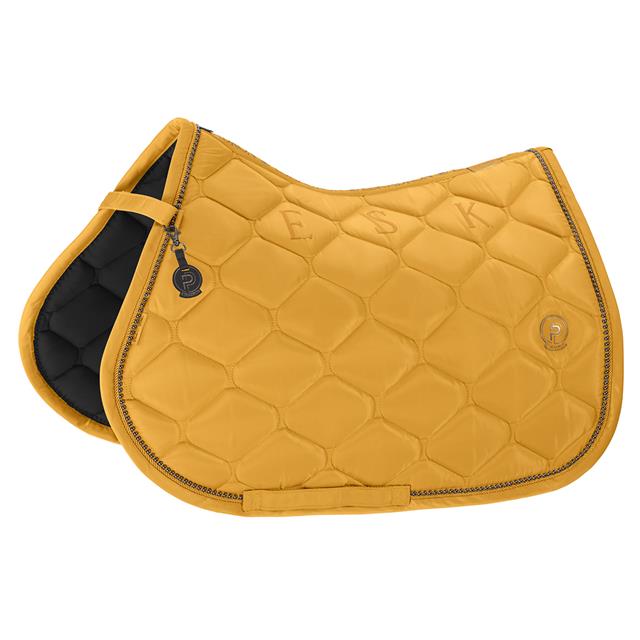 Saddle Pad Eskadron Platinum Highgloss Pearls All Purpose Yellow