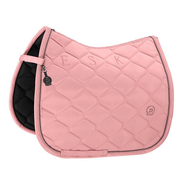 Saddle Pad Eskadron Platinum Highgloss Pearls Dressage Pink