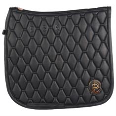 Saddle Pad Eskadron Platinum Metallic Faux Leather Black